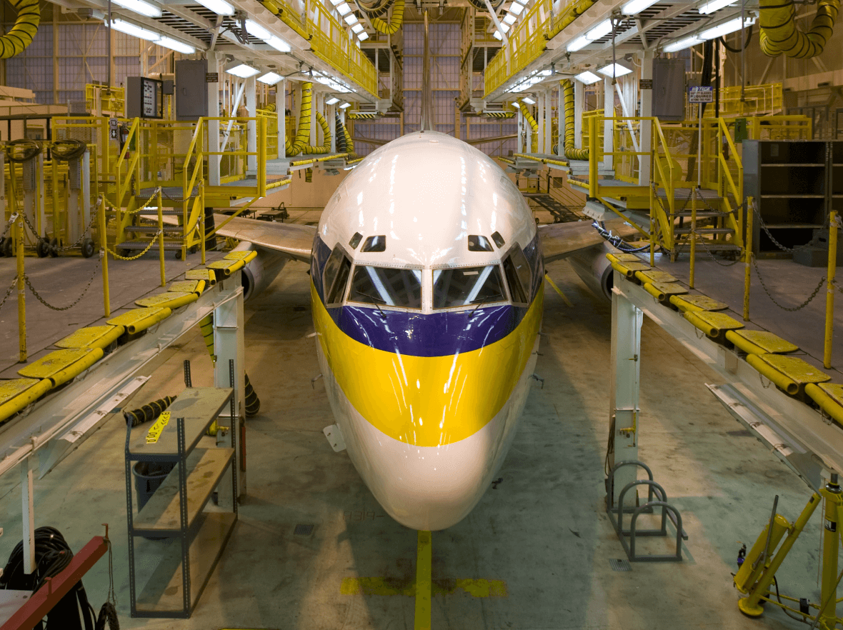 Airframe MRO - Indianapolis hangar facility 