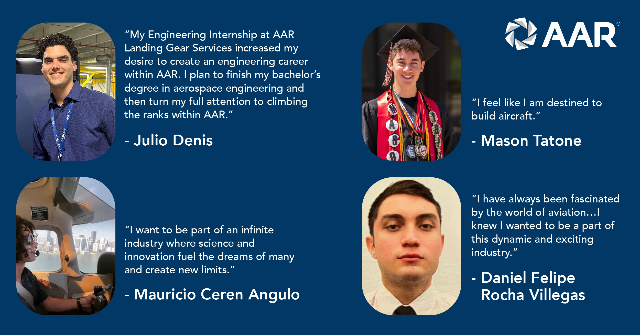 AAR Scholarship recipients