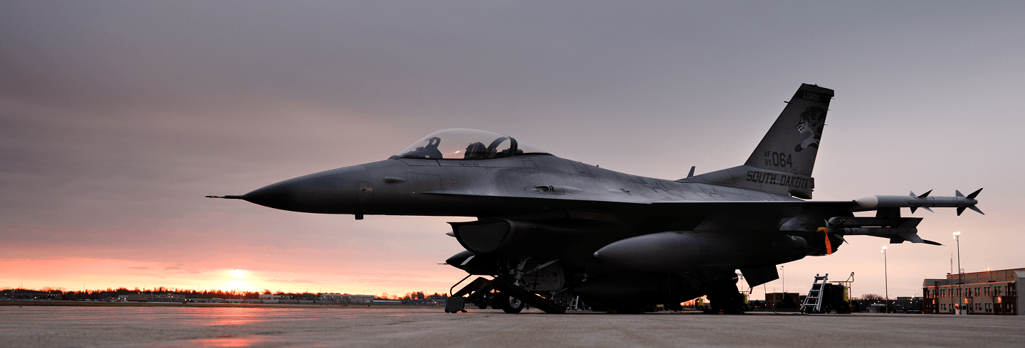 Jet plane at an airport